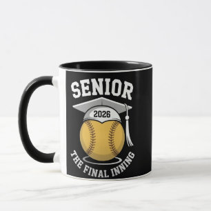 Senior the Final Inning 2026 Softball Abschluss Tasse