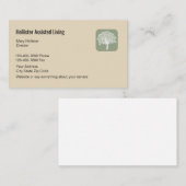 Senior unterstützter Leben-Entwurf Visitenkarte (Vorne/Hinten)