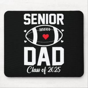 Senior-Vater 2025 Football-Vater Cl Von 2025 Absch Mousepad