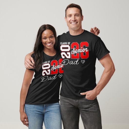 Senior Vater 2026 Proud Vater Class of 2026 Vater T-Shirt (Unisex)