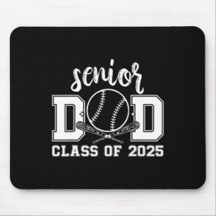Senior Vater Baseball 2025 Cl von 2025 Proud Vater Mousepad