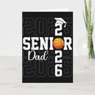 Senior-Vater Senior-Absolvent Stolz Vater Cl Von 2 Karte