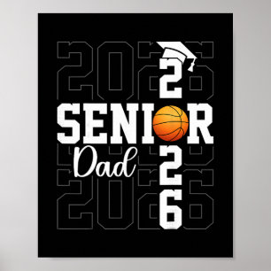 Senior-Vater Senior-Absolvent Stolz Vater Cl von 2 Poster