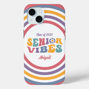 Senior Vibes Groovy Abschlussklasse 2026 Case-Mate iPhone Hülle
