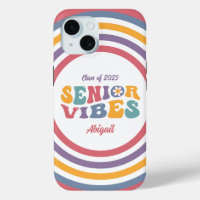 Senior Vibes Groovy Class of 2025 Grad