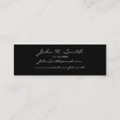 Senior Visitenkarte mit Ihren Fotos (Rückseite)