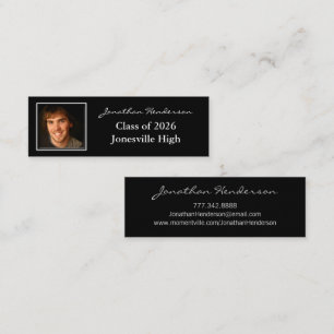 Senior Visitenkarte mit Ihren Fotos