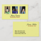 Senior-Visitenkarten Visitenkarte (Vorne/Hinten)