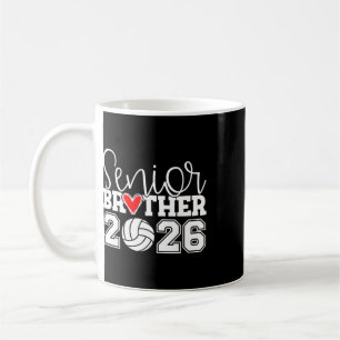 Senior Volleyball Bruder 2026 Cl Von 2026 Absolven Kaffeetasse
