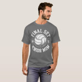 Senior Volleyball Class of 2026he Final Set Gradua T-Shirt (Vorne ganz)