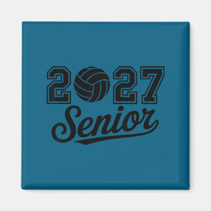 Senior Volleyball-Klasse 2027 Crew Volleyball Magnet