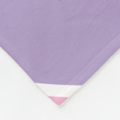 Senior Volleyball Team Custom Name Jersey Number Fleecedecke (Ecke)