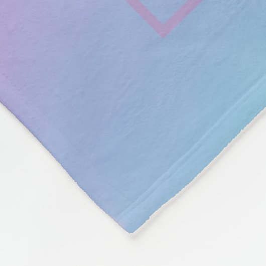 Senior Volleyball Team Custom Photo Iridescent Fleecedecke (Ecke)