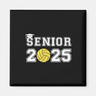 Senior Waterpolo Cl von 2025 Abschluss School Grad Magnet