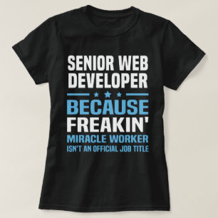 Senior Web Developer T-Shirt