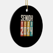 Senior Year 2024 Keramik Ornament (Rechts)