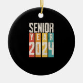 Senior Year 2024 Keramik Ornament (Vorne)