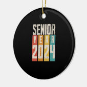 Senior Year 2024 Keramik Ornament (Links)