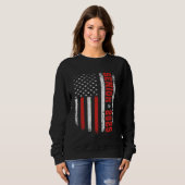 Senior Year 2025 American Flag USA Abschluss Clas Sweatshirt (Vorne ganz)