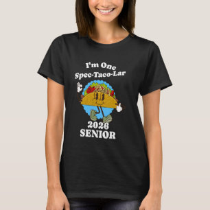 Senior Year 2026 Zurück zur Schule Taco Pun Funny  T-Shirt