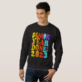 Senior Year Done Class 2023 Senior High Student Gr Sweatshirt (Vorne ganz)