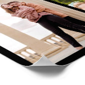 Senior Year Friends Foto Collage 2023 Abschluss Poster (Ecke)