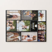 Senior Year Friends Foto Collage 2023 Abschluss Puzzle (Horizontal)