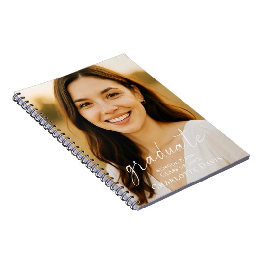 Senior year graduation photo script notizblock (Rechte Seite)