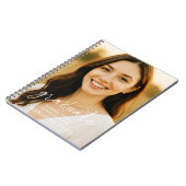 Senior year graduation photo script notizblock (Linke Seite)