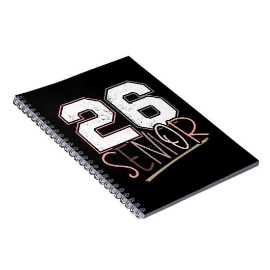 Senior Year Journal Class 2026 Notizblock (Rechte Seite)