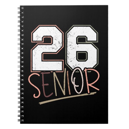 Senior Year Journal Class 2026 Notizblock (Vorderseite)