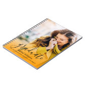 Senior Year Notebook | Foto Abschluss Geschenk Notizblock (Linke Seite)