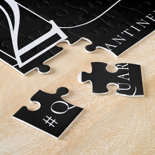 Senioren 2020 | Die isolierte Klasse der Absolvent Puzzle (Seite)