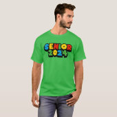 Senioren 2024 Freunde T-Shirt (Vorne ganz)