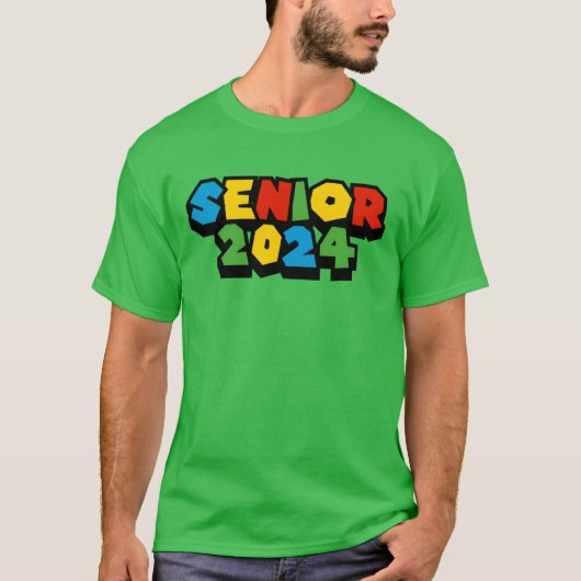 Senioren 2024 Freunde T-Shirt (Vorderseite)