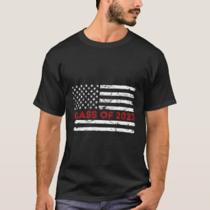 Senioren-23-Klasse der 2023-US-Flaggen-Abschluss-K T-Shirt