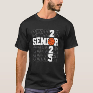 Senioren 25 Basketball Spieler Funny Class von 202 T-Shirt