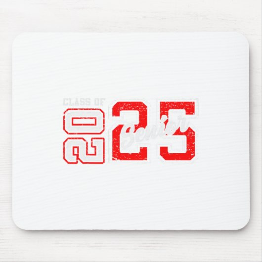 Senioren Abschluss 2025 Senior 2025 Cl von 2025 Mousepad (Vorne)