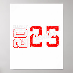 Senioren Abschluss 2025 Senior 2025 Cl von 2025 Poster