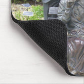 Senioren Couple Serenade Botanischer Garten Mousepad (Ecke)