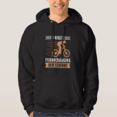 Senioren E-BIKES TURBOCHARGING UNSERE SENIOREN Fun Hoodie (Vorderseite)