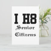 Senioren Einladung (Stehend Vorderseite)