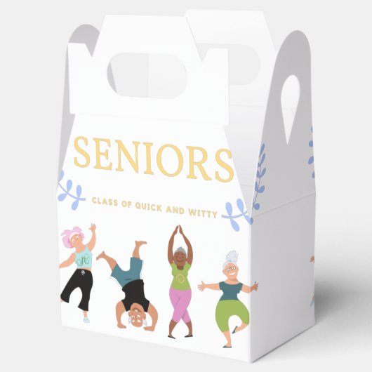 Senioren Geschenkschachtel (Geöffnet)