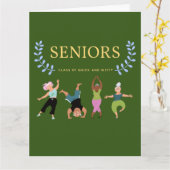 Senioren Karte (Gelbe Blume)