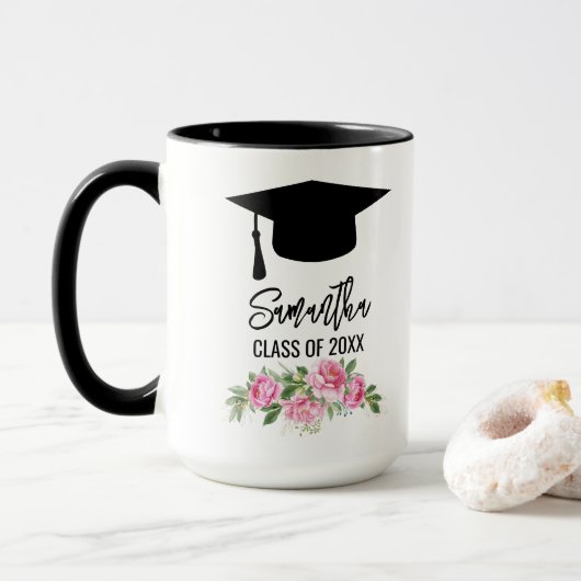 Senioren-Klasse von 2024 Graduation Party Gefallen Tasse (Mit Donut)