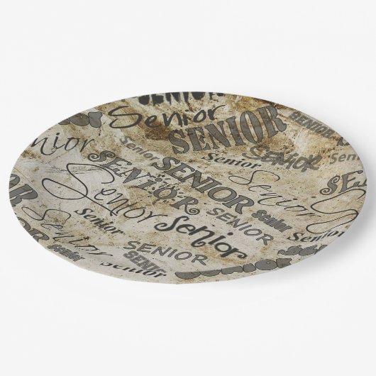 Senioren Pappteller (Schrägansicht)