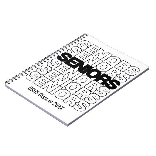 Senioren-Senioren-Notebook Notizblock (Linke Seite)