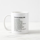 Senioren-Textcode Kaffeetasse (Links)