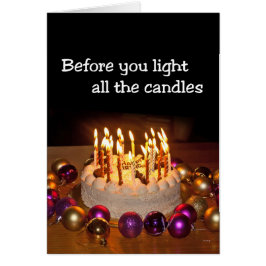 Senioren zum Geburtstag benötigen möglicherweise e