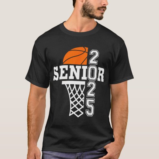 Seniorenjunge der Klasse 2025 T-Shirt (Vorderseite)